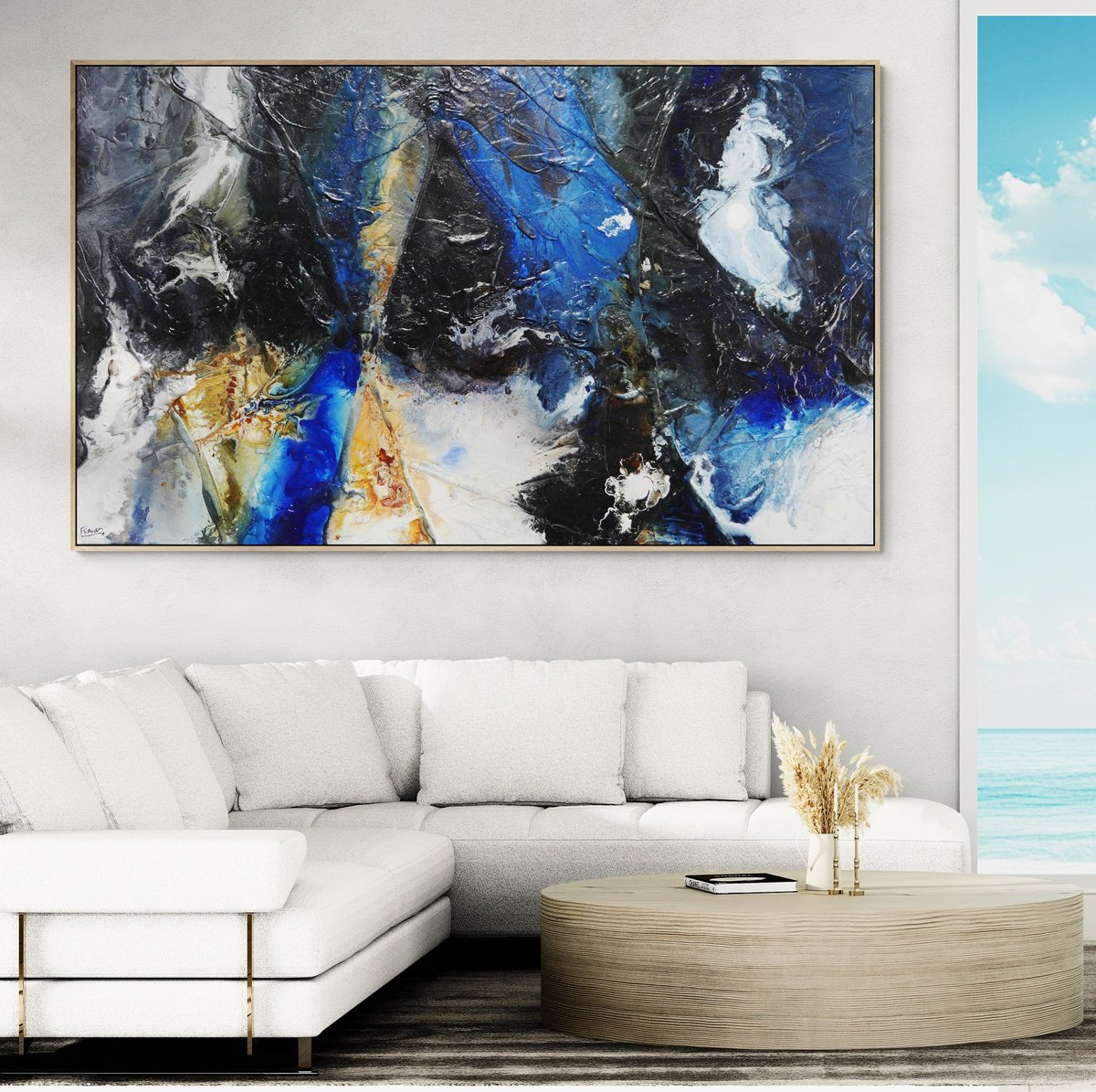  Divided Attention By Franko, 98 X 59, Artwork For Sale On Artfinder