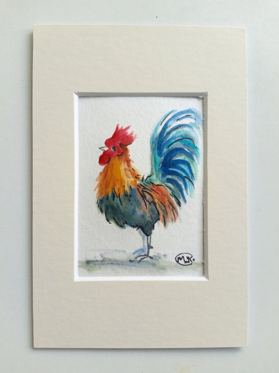 Rooster Miniature