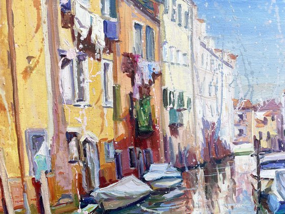 "Courtyard in Venice "