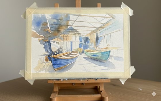 Inside the Boathouse
