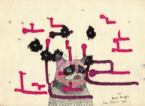 Joan Miro's Cat by Pavel Kuragin