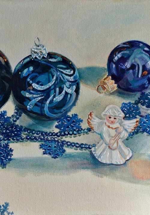 Holiday Still Life by Alona Lesnichenko