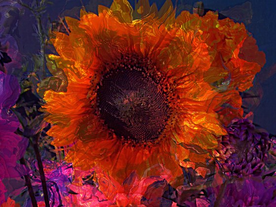 Girasoles 2/XL large original artwork