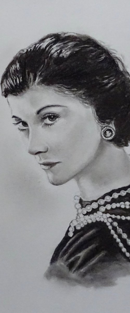 Coco Chanel by Mel Davies Original Art