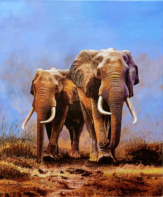 Wild Elephants 2