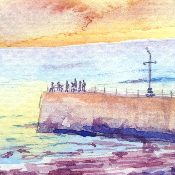 Porthleven Harbour Wall