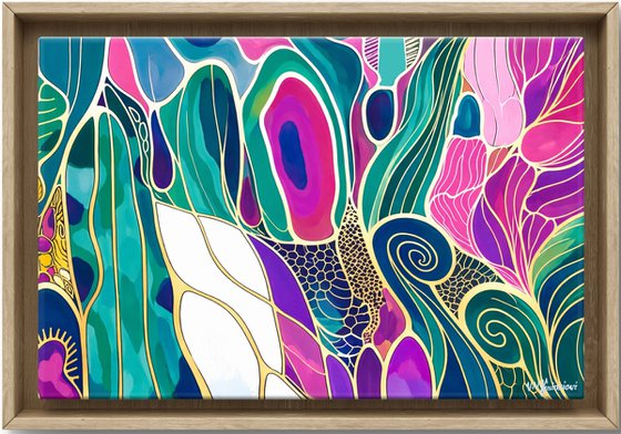 Jazz Style Flowers #14