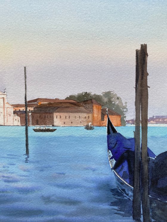Aqua: Golden Hour in Venice