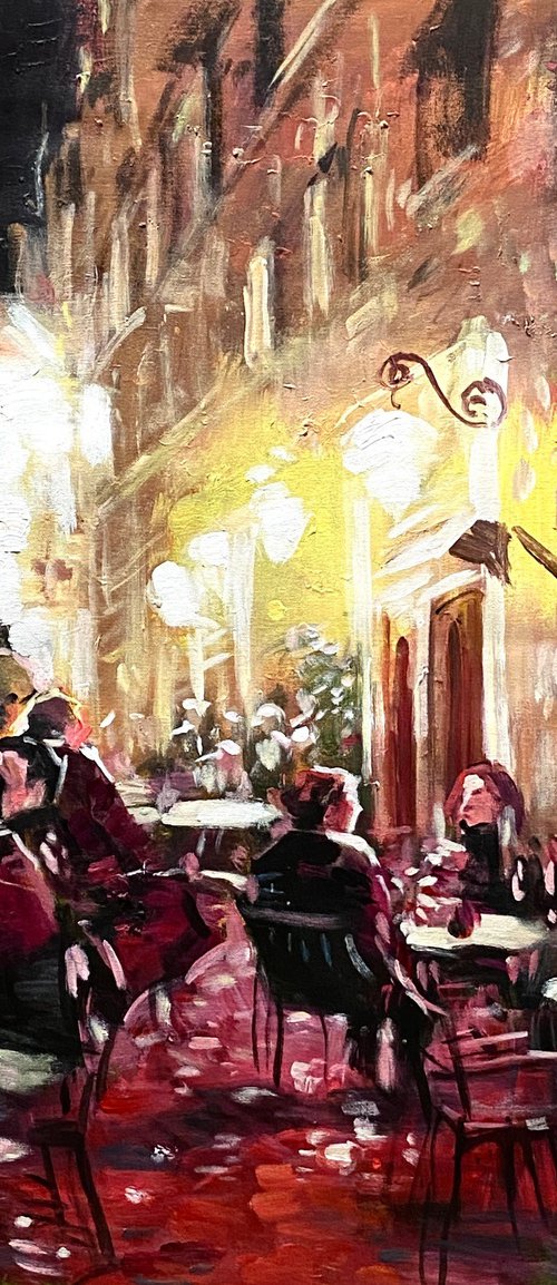 Old City Night by Paul Cheng