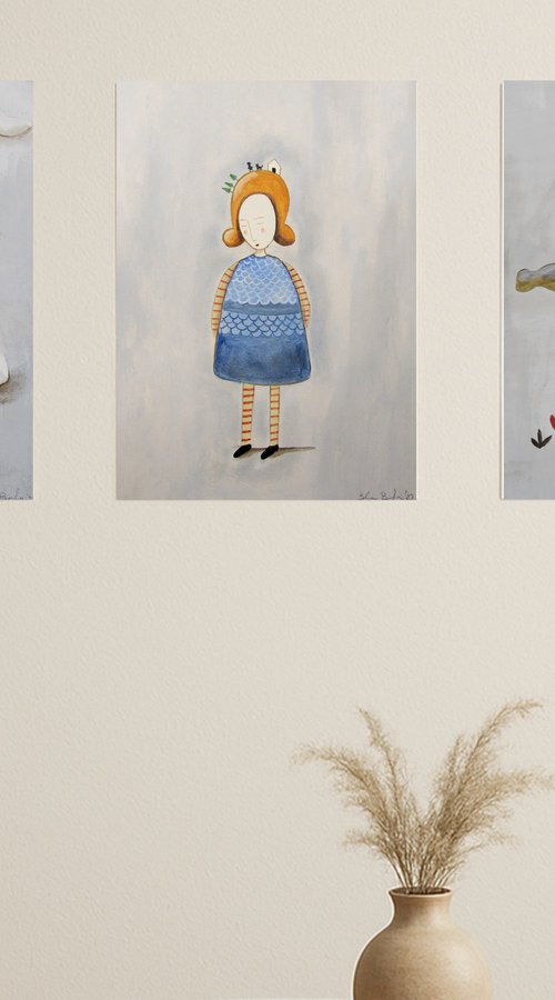 Like in a fairy tale, set of 3 by Silvia Beneforti