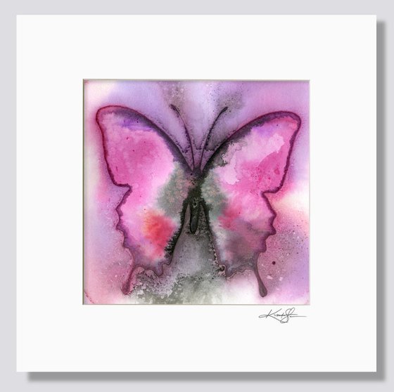 Alluring Butterfly 4 - Painting  by Kathy Morton Stanion