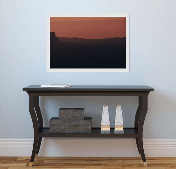 Sunrise over Ramon crater #8 | Limited Edition Fine Art Print 1 of 10 | 75 x 50 cm