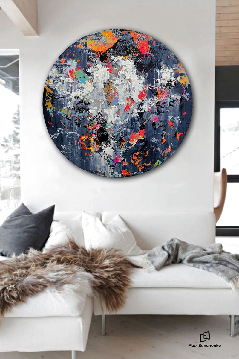 22114 By Alex Senchenko, 47 X 47, Artwork For Sale On Artfinder