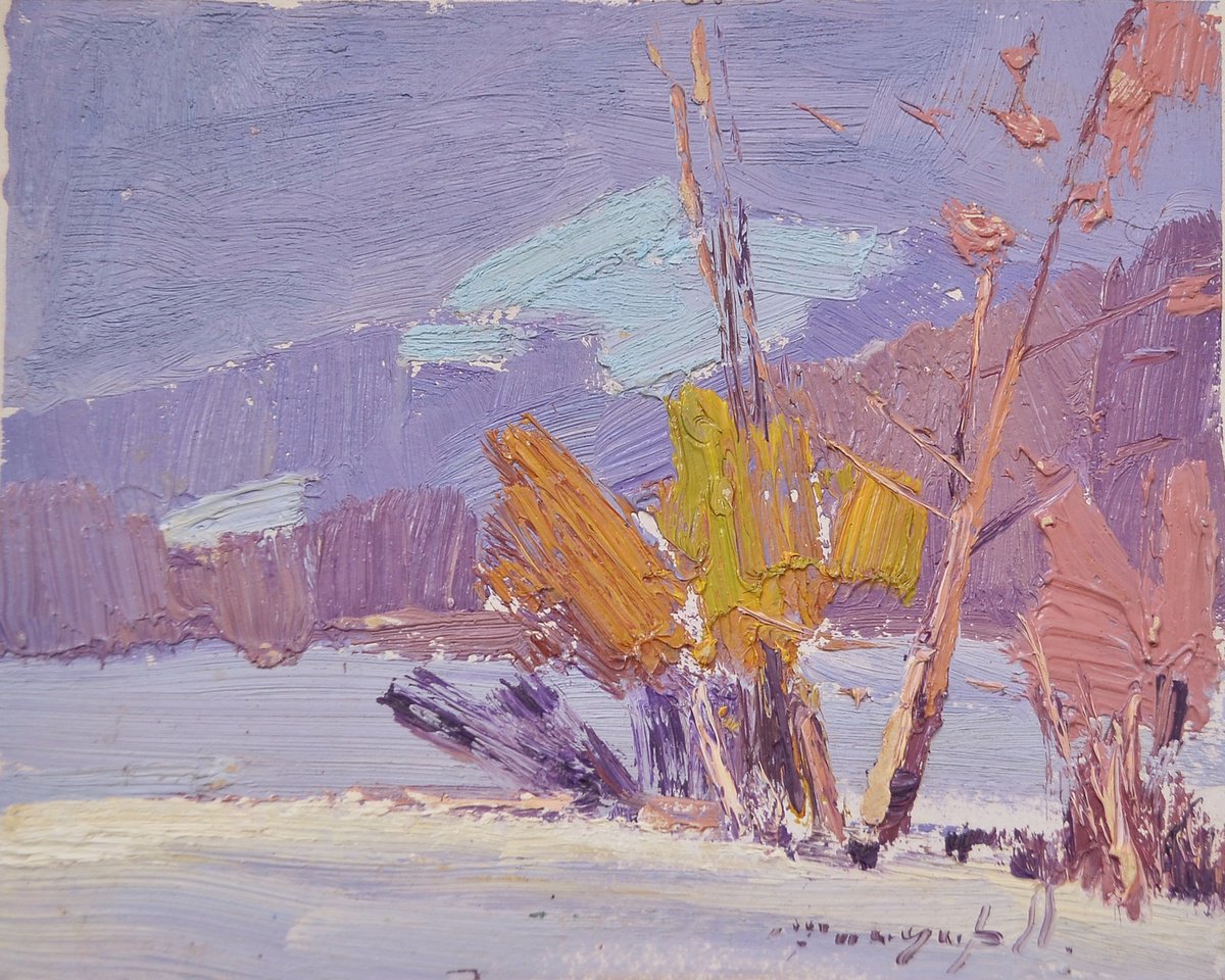 Coldly By Alexander Shandor, 9 X 7, Artwork For Sale On Artfinder
