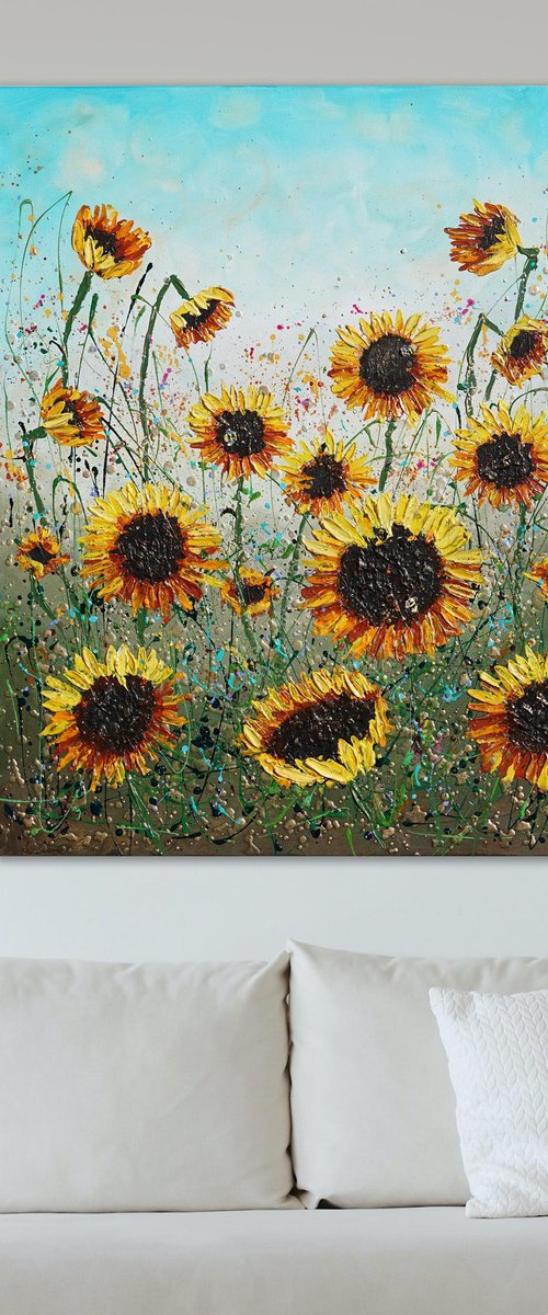 Sunflower Joy by Amanda Dagg