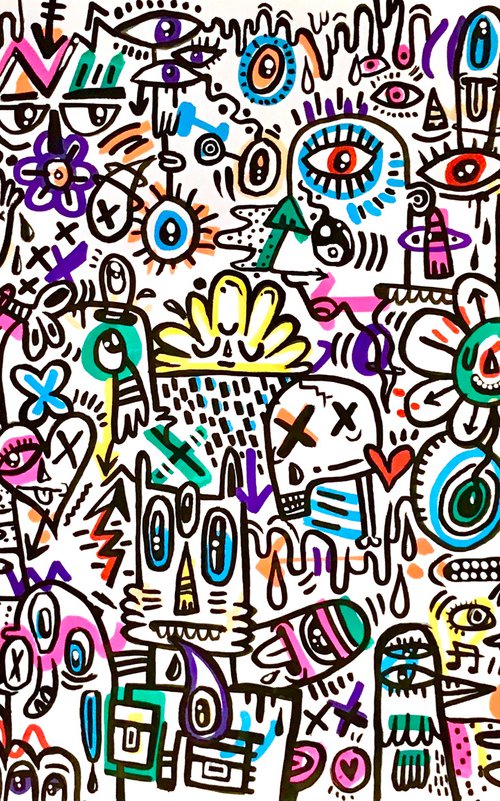 'Sketchbook Doodle' / 2020 by Luke Crump