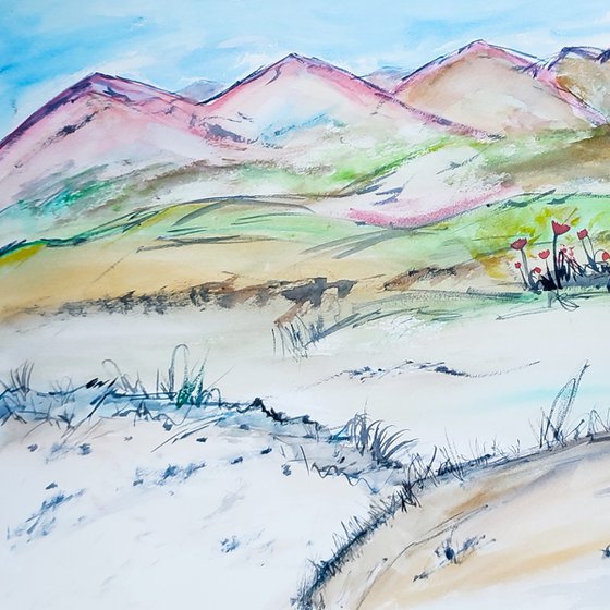 Les montagnes roses