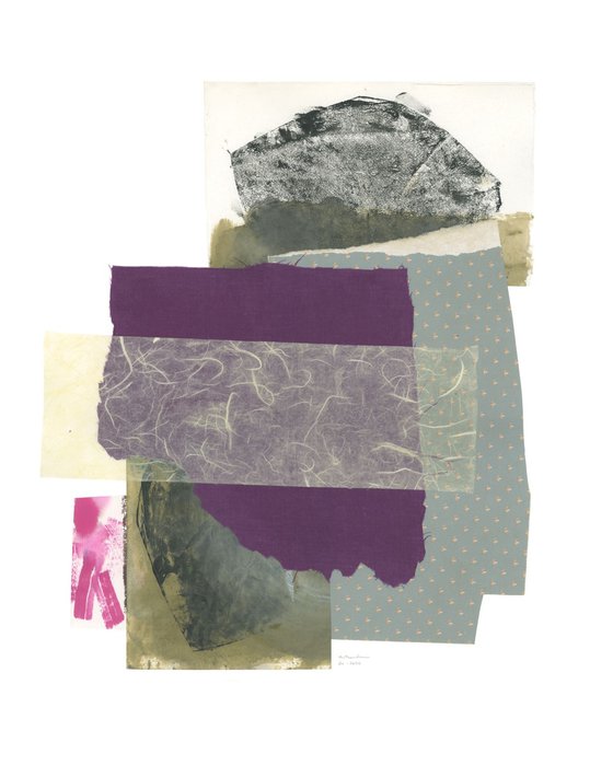 Geometric Abstract collages