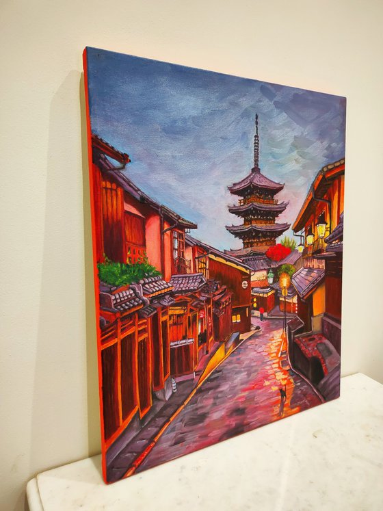 When the shadows are still warm (Kyoto)