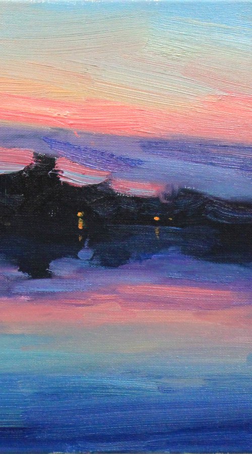 End of day and beginning of night by Serhii Cherniakovskyi