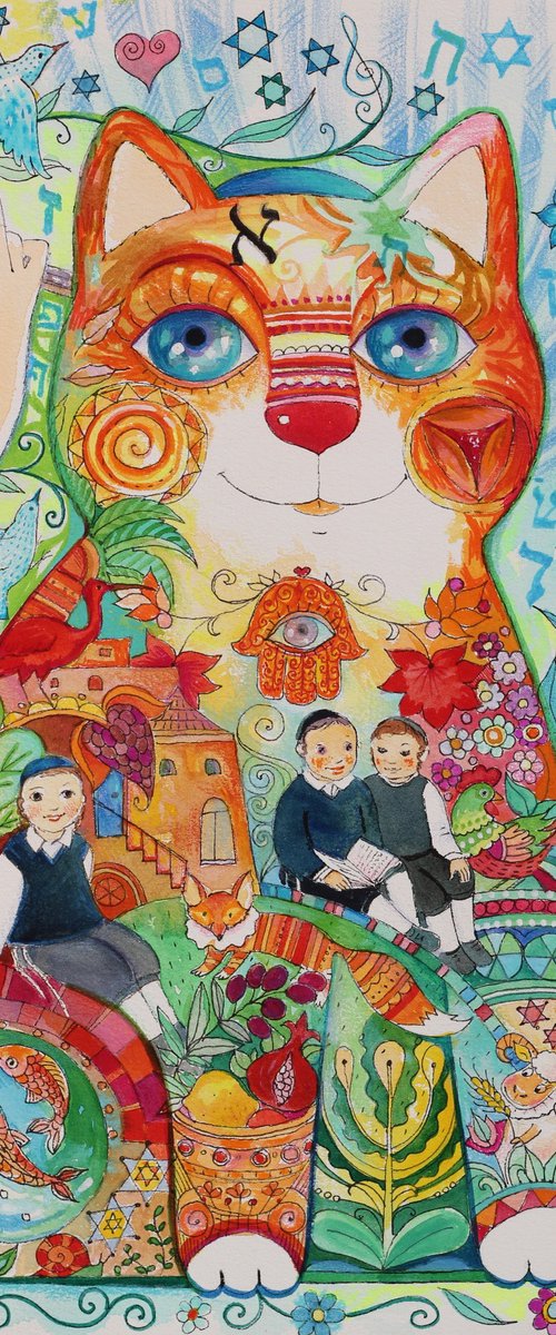 The Cat of Jewish Dreams by Oxana Zaika