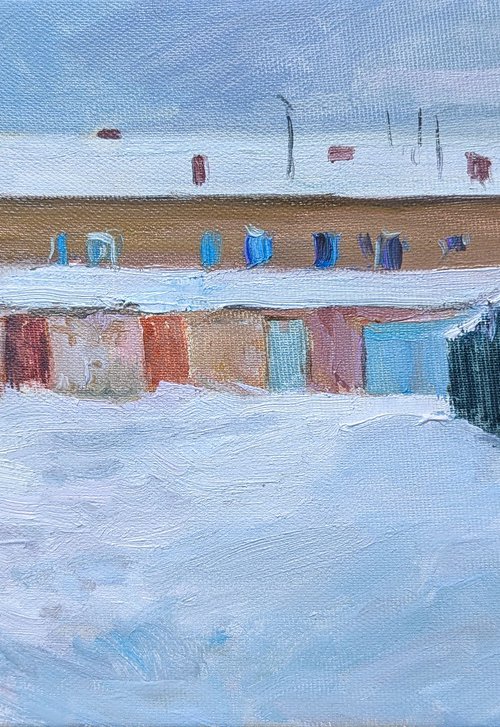 Townyard doors by Olga Samar