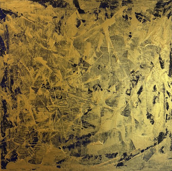 Echoes of Fire 70x70x2 cm