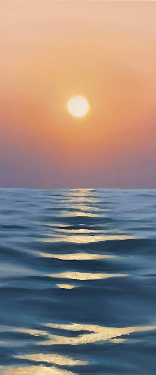 Serenity. Seascape by Alla Kallass
