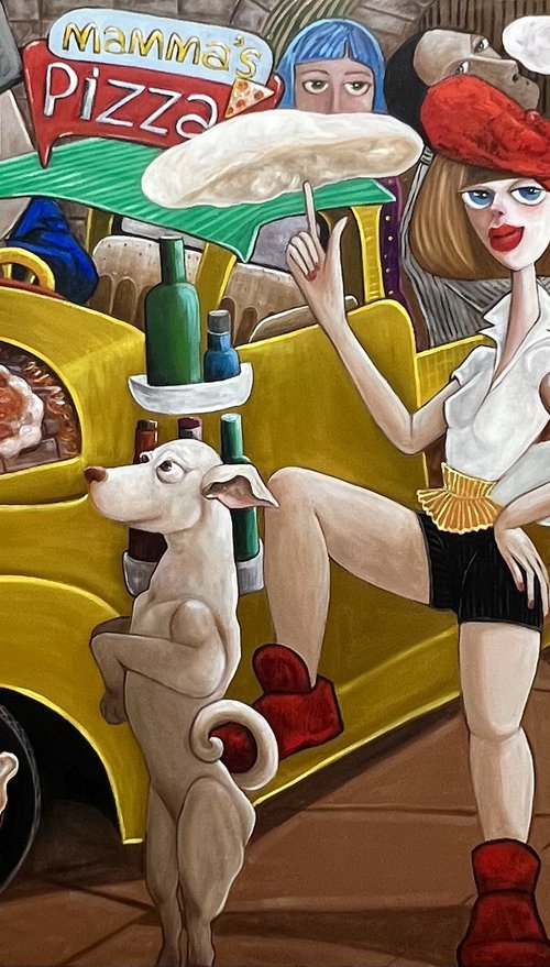 Momma's Pizza by Ta Byrne