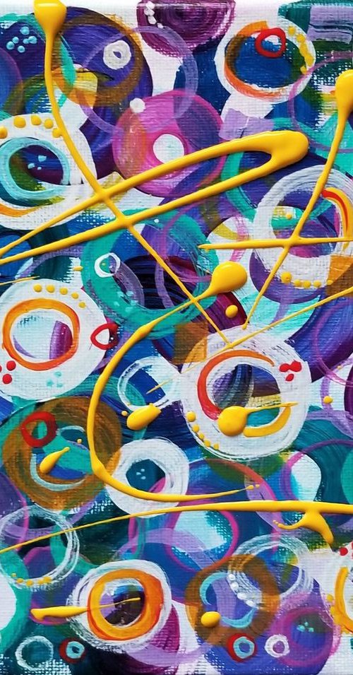 Happy Painting 0319 by Galina Victoria