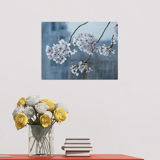 Cherry Blossoms in Gentle Light (Sakura)