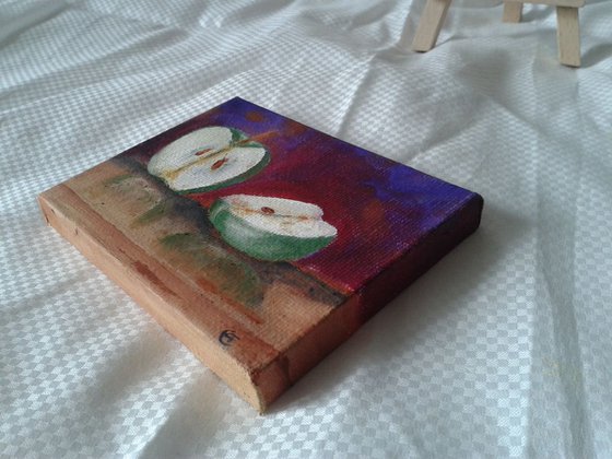 Miniature #002 - Easel included