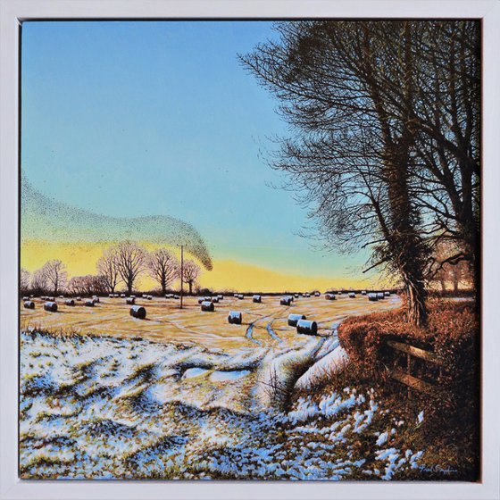 WINTER EVENING (Little Somerford)