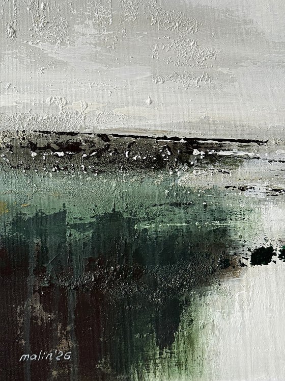 Fading Light Over Still Ground