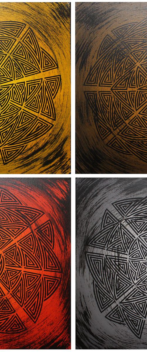 Tribal colors 2 by Jonathan Pradillon
