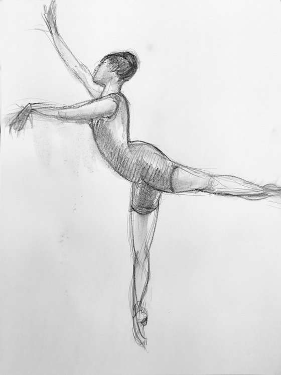 Ballerina 3 Sketch