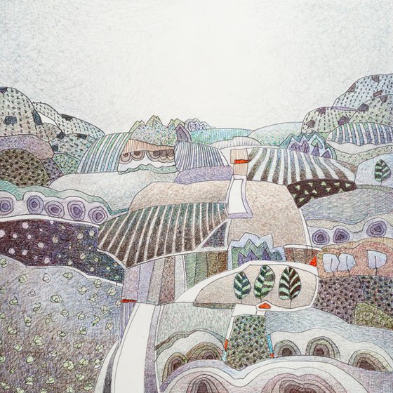 Ballpoint pen, untitled, 36