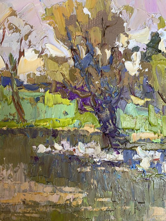 Geese in the Lake