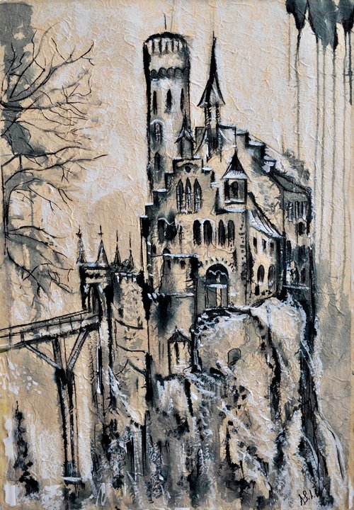 Castle in Winter by Alex Solodov