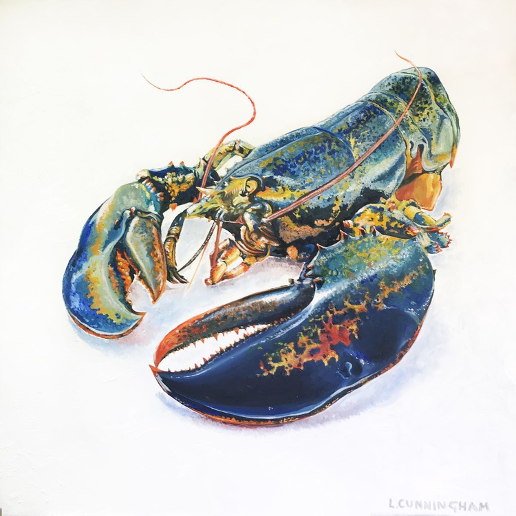 Lobster Rainbow By Lydia Cunningham Artfinder