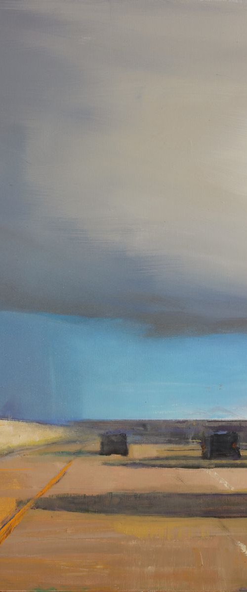 Monday Morning quote 30x30" 76x76cm Contemporary Art by Bo Kravchenko by Bo Kravchenko