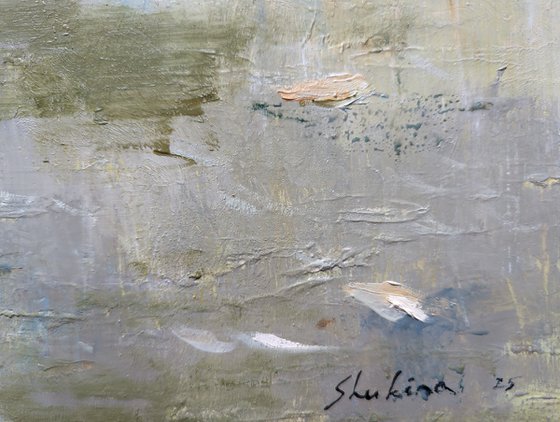 Appeasement on the river. Fishing