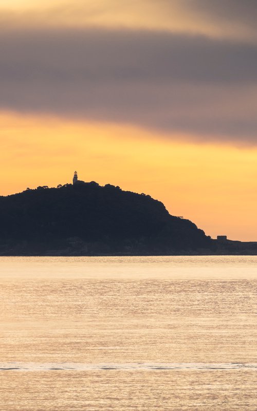 SUNSET ON THE GULF OF POETS by Giovanni Laudicina