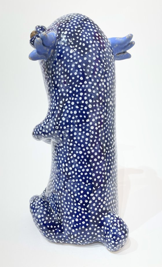 Dotted Blue Sweet Creation