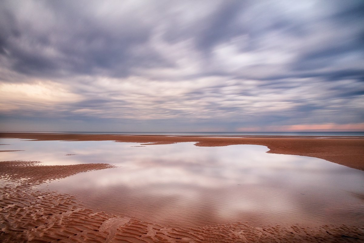 A famous beach in Normandy by Karim Carella