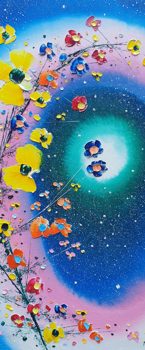 "Galactic Flowers in Love" by Phil Broad