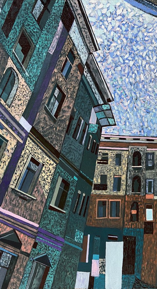 Deep geometries of urbania 3 by Kate Kulish