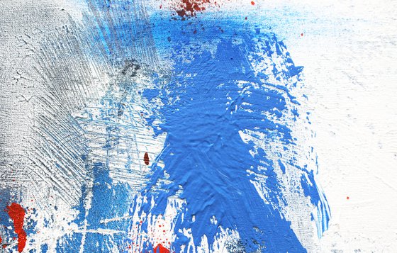 Composition with Blue and Black