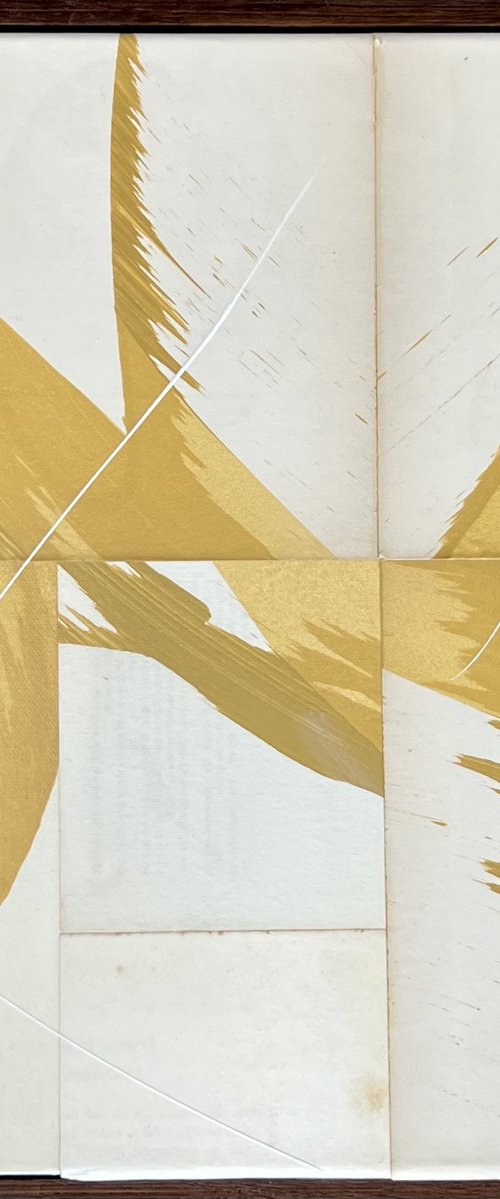 Hokusai Ochre 2 by Jane Skingley