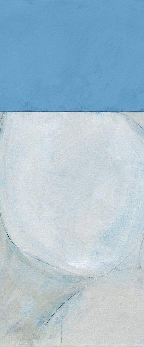 beach BLUE SKY 1 by Adrian Bradbury